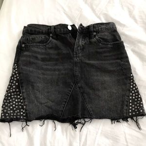 Mini Denim Skirt